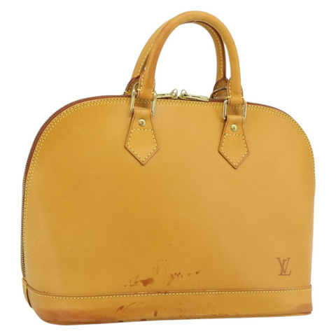 路易威登 Nomad 皮革 Alma 手提包 米色 M85000 LV 正品 194592V