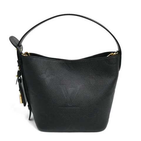 路易威登 All-in BB 手提包，Monogram Empreinte 印花，黑色，M13480 IC，女士