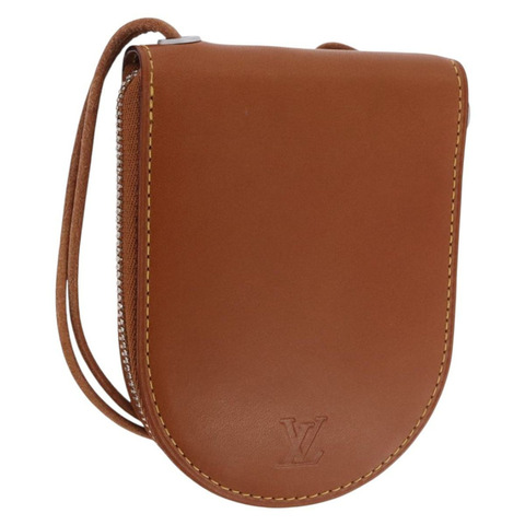 路易威登 Nomad 頸掛錢包 棕色 LV 正品 195616V