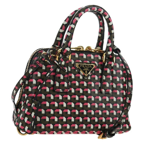 PRADA Saffiano 手提包 2way Multicolor Auth 196210V