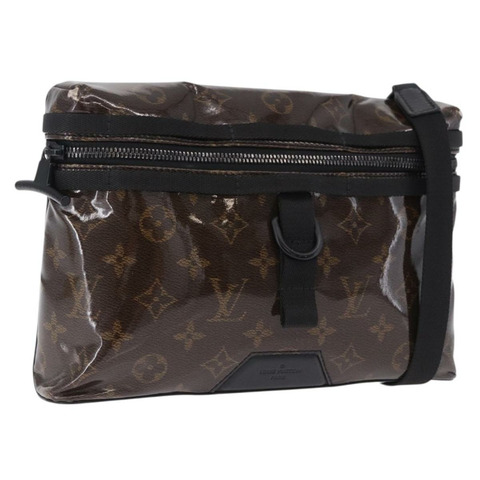 路易威登 Monogram Glaze Messenger PM 手提包，專利款 M43895，LV 正品編號 195320A