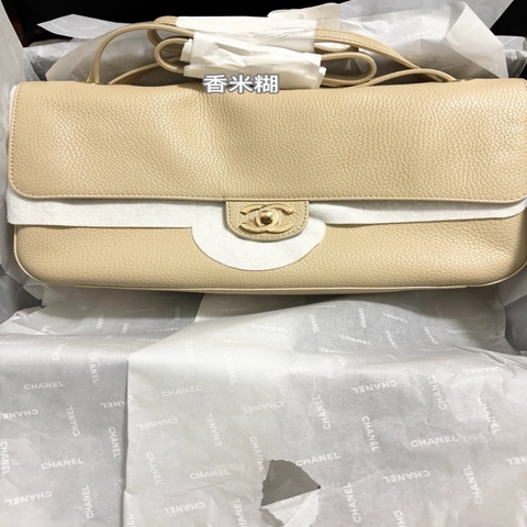 Chanel香奈兒26B機場包32秋冬限定米色
