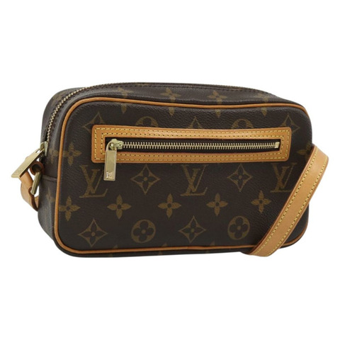 路易威登 Monogram Pochette Cite 肩背包 M51183 LV Auth ka5378A