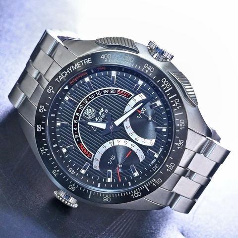 真品 TAG Heuer 豪雅賓士 SLR 男士腕錶