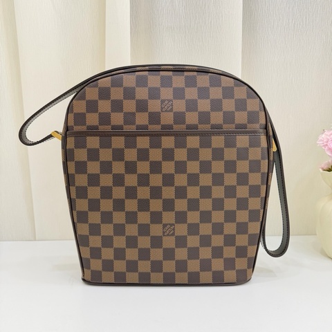 路易威登 LV 棋盤格大號蘋果單肩包 稀有款