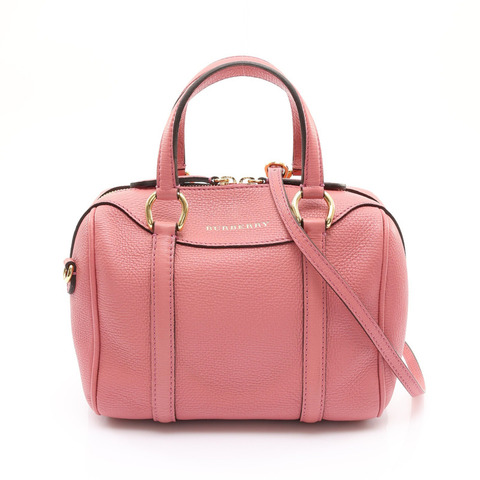 BURBERRY 巴寶莉 Bee 兩用包 粉色 牛皮 3981906