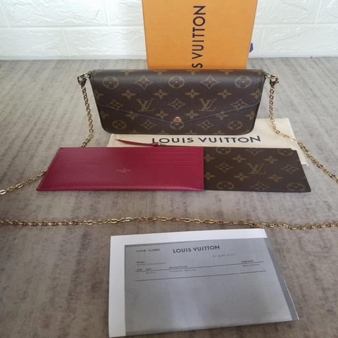 Louis Vuitton LV老花三合一包（極新）