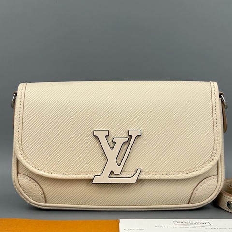 Louis Vuitton  路易威登  Buci水波紋法棍單肩斜挎包 芯片款 24*13 24年