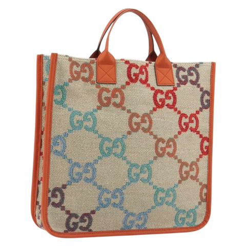 GUCCI 兒童 GG 帆布手提包 米色 550763 正品 195973M
