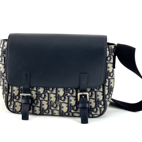 Dior 迪奧   老花郵差包    底長22cm