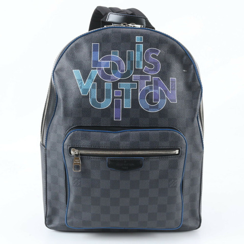 路易威登 Damier Graphite Josh 皮革雙肩包（男士）
