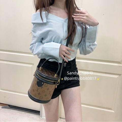 LV Cannes老花發財桶 ☾⋆