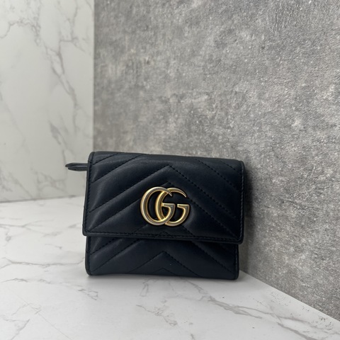 香緹國際精品 GUCCI 馬蒙 MARMINT 三折 短夾 1189