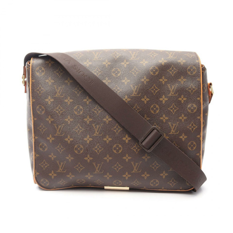 路易威登 Abbesses 肩挎包 M45257 Monogram 皮革 棕色 二手