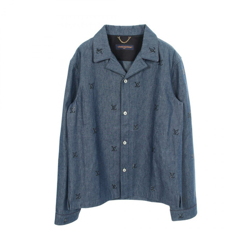 路易威登 LV Brandon Embraced 牛仔睡衣 RM251MM RBA HSS05W 純棉 #L