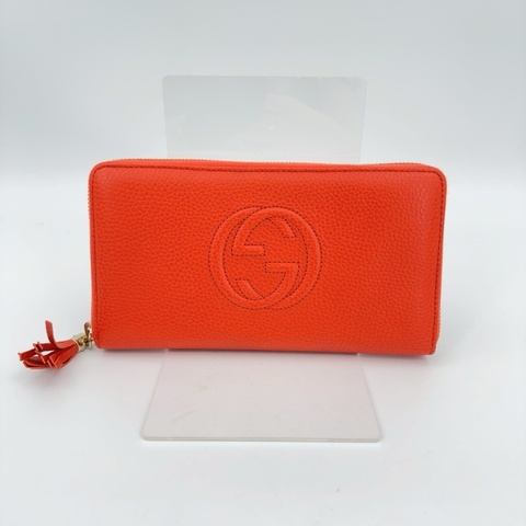 Gucci/古馳SOHO系列長款錢包