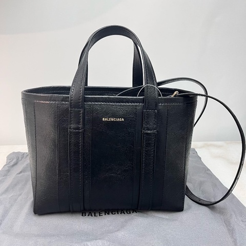 Balenciaga black tote bag