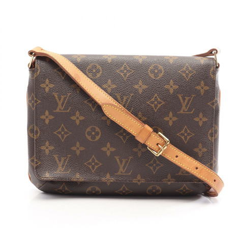 路易威登 Musette Tango 短單背包 M51257 Monogram 帆布 棕色 二手