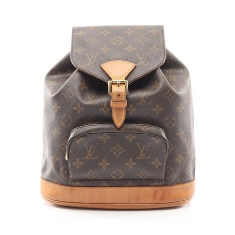 路易威登 Montsouris MM 雙肩包 M51136 Monogram 帆布 二手 女款