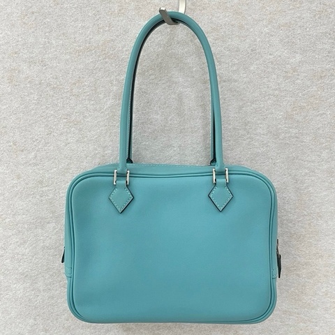 愛馬仕Hermes Mini plume 手提包 馬卡龍藍 swift皮