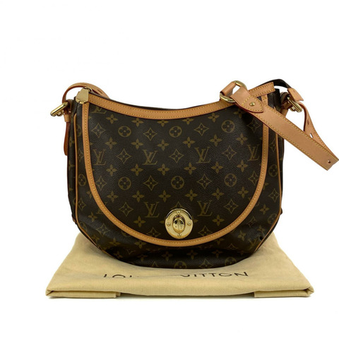 △ LOUIS VUITTON 路易·威登 Brown Coated Canvas Monogram Tulum GM Shoulder Bag 啡色塗層帆布經典老花肩背包 M40075-267013632