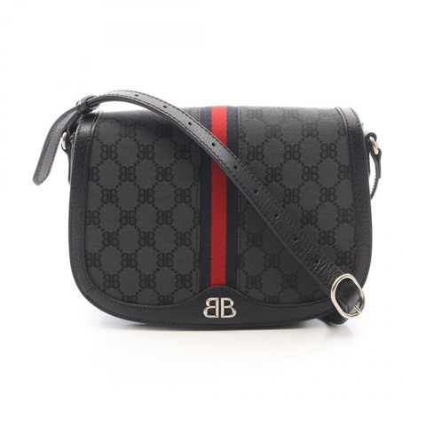 BALENCIAGA GUCCI The Hacker Project 單肩斜背包 680121 帆布皮革