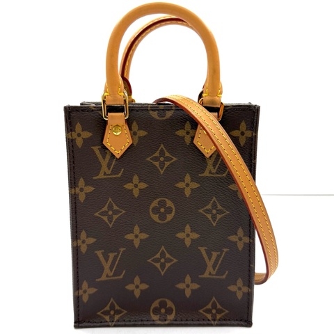 LOUIS VUITTON 路易威登 老花SAC PLAT PETIT 手提斜背2WAY包 M69442
