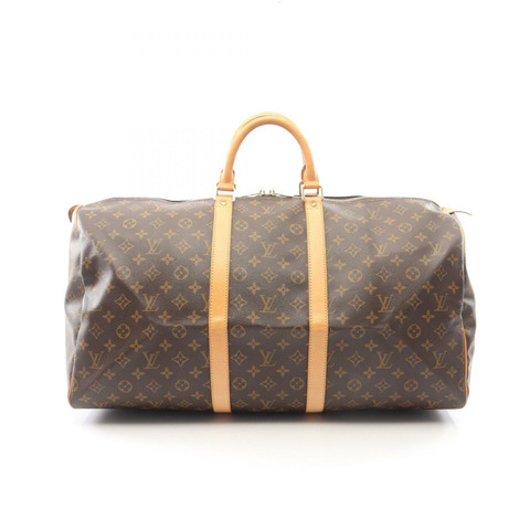 路易威登 Keepall 55 手提包 M41424 Monogram 帆布皮革 二手 男女通用 LV