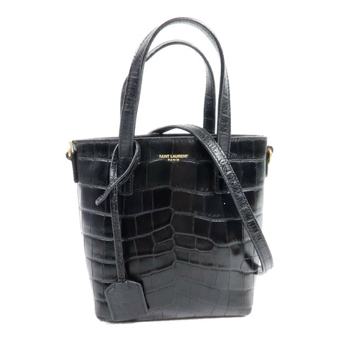 YVES SAINT LAURENT 牛皮皮革Toy Shopping手挽肩背兩用袋