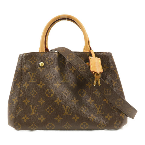 LOUIS VUITTON Monogram Montaigne BB手挽肩背兩用袋