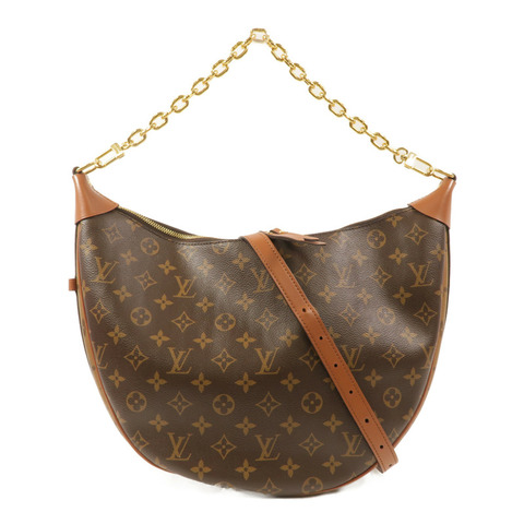 LOUIS VUITTON Monogram Reverse Loop Hobo手挽肩背兩用袋