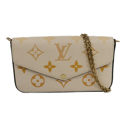 LOUIS VUITTON Monogram Empreinte Pochette Felicie肩背袋