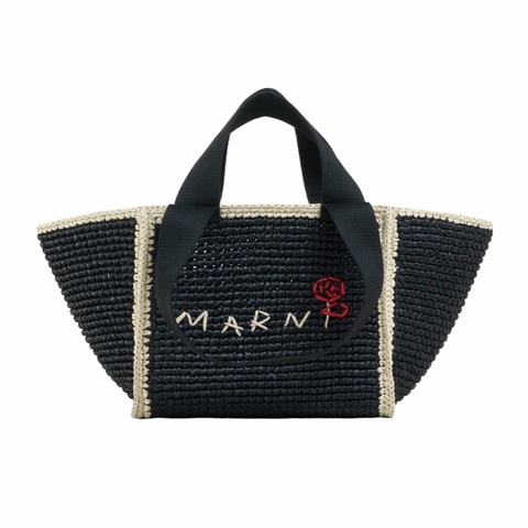 Marni 女士 小號Sillo編織手提包均碼碼22cm*13cm*22cm