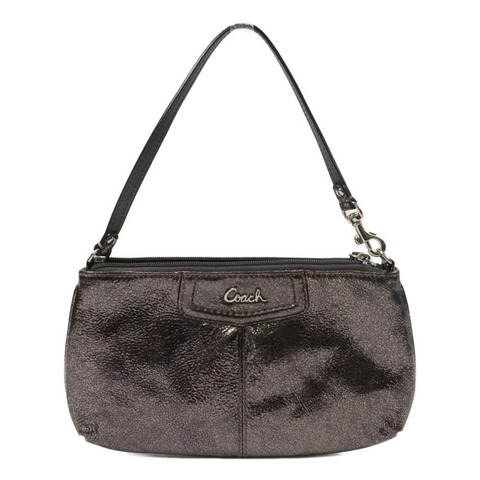 COACH 牛皮皮革Pouch Shoulder肩背袋