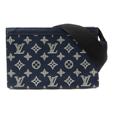 LOUIS VUITTON Monogram Shadow Gaston Wearable Wallet肩背袋