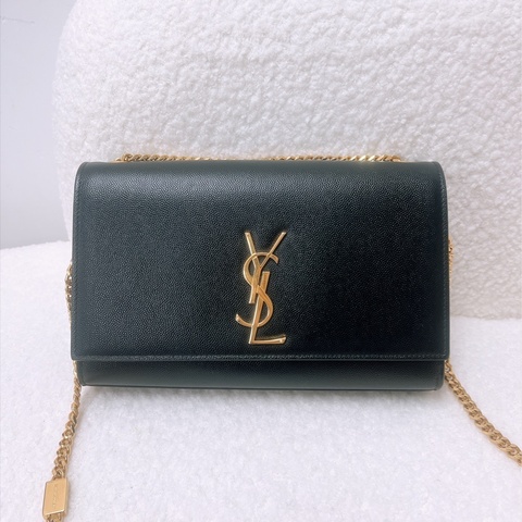 YSL kate woc 黑金鏈條包