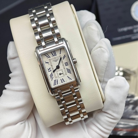 LONGINES 浪琴表黛綽維納系列 L5.255.4.71.6 石英機芯 25年 精鋼 20.8X32