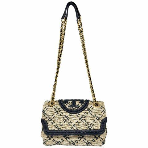 TORY BURCH 草編 鏈條包