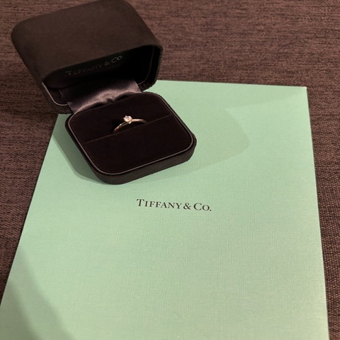Tiffany 六爪鑽 0.24ct 美物