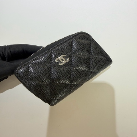 CHANEL｜ㄇ字拉鏈短夾