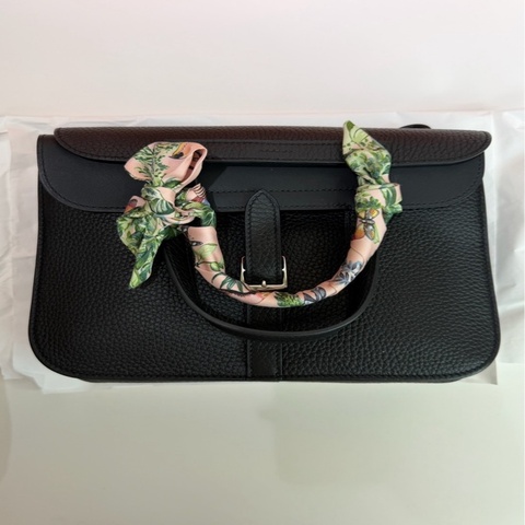 Hermes｜Halzan25 黑銀