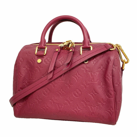路易威登 Monogram Empreinte Speedy Bandoulière 25 手提包 M40764 Aurore 女式 2 向包