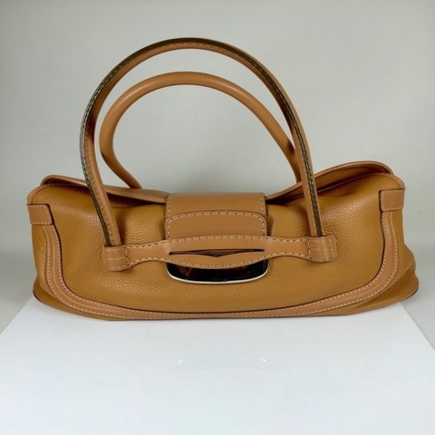 TODS 托茲駝色手提包 肩背包 牛皮 磁扣 專櫃正品