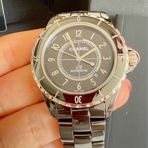 售🥰CHANEL  J12 黑陶瓷  41mm 經典款