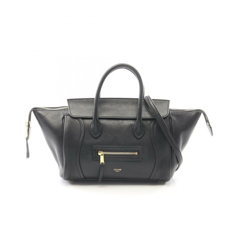 CELINE Little Luggage 2WAY 手提包，黑色真皮，二手女款