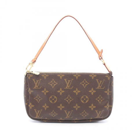 路易威登 Pochette Accessoires 手提包 M51980 Monogram 棕色皮革