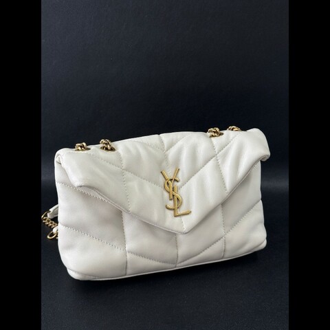 Ysl 雲朵mini白金新款 雙鏈 98新。