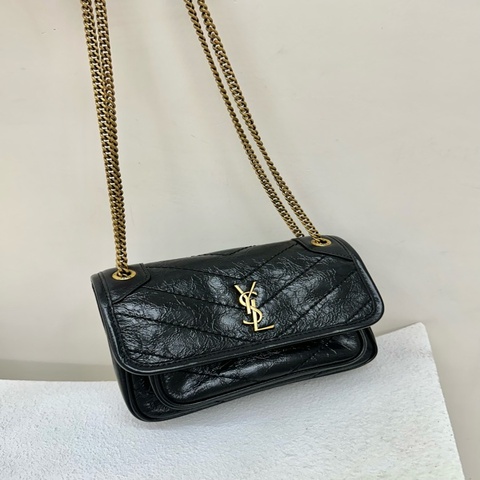 YSL Niki mini 單肩包 迷你 黑色