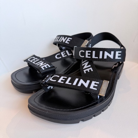 CELINE✨字母織帶涼鞋拖鞋 #37
