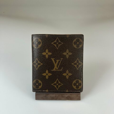 LV M60883 老花對開短夾